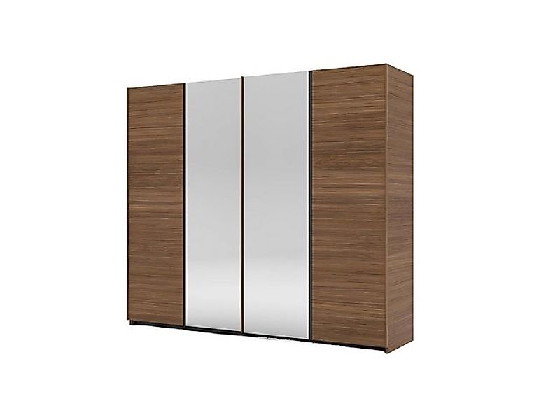 Xlmoebel Kleiderschrank Luxuriöser Design-Kleiderschrank aus modernem Holz günstig online kaufen