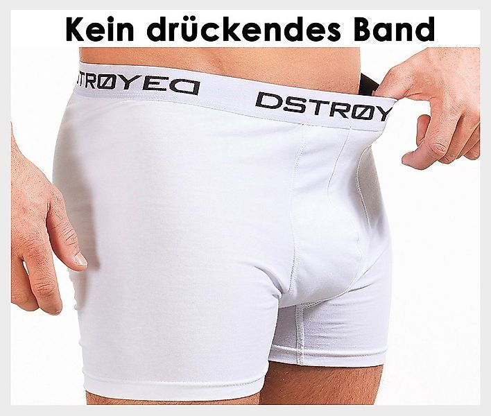 DSTROYED Boxershorts Herren Männer Unterhosen Baumwolle Premium Qualität pe günstig online kaufen