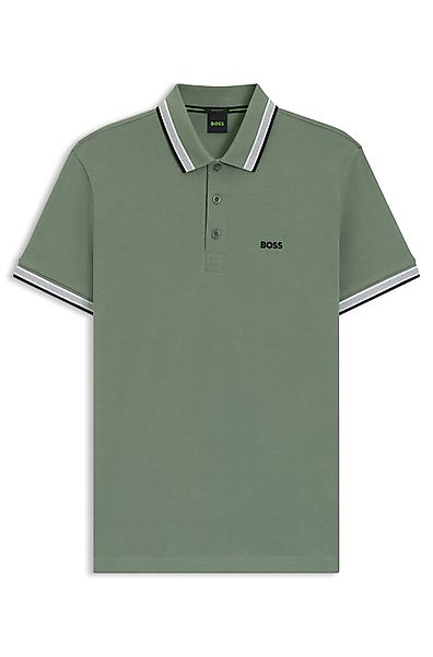 BOSS GREEN Poloshirt "Paddy", mit kontrastfarbenen Streifen am Kragen günstig online kaufen