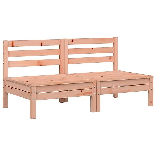 vidaXL Gartensofas ohne Armlehnen 2 Stk Massivholz Douglasie 838003 günstig online kaufen