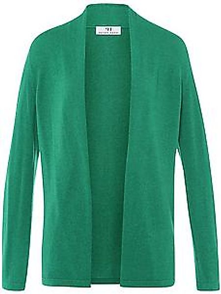 Strickjacke Modell Caro Peter Hahn grün günstig online kaufen