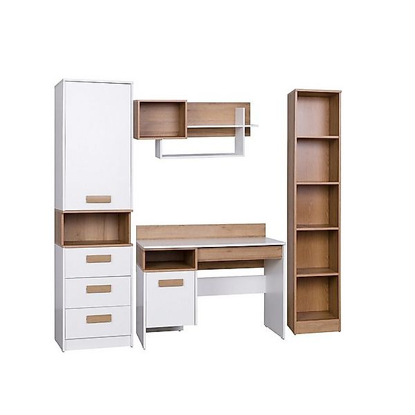 Marmex Möbel Schrank-Set Grant SET B Jugendzimmer Kinderzimmer, (4-St), Sof günstig online kaufen