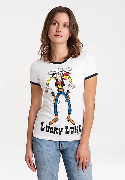LOGOSHIRT T-Shirt Lucky Luke mit lizenziertem günstig online kaufen