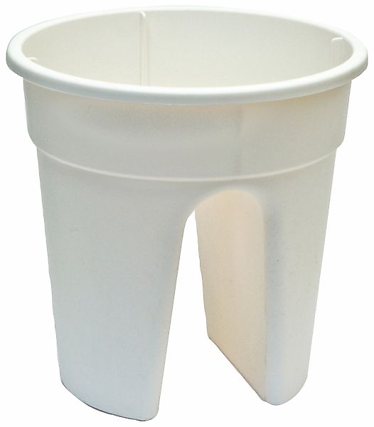KHW Balkonkasten "Flowerclip", (Set, 3 St.), ØxH: 27x27,5 cm günstig online kaufen