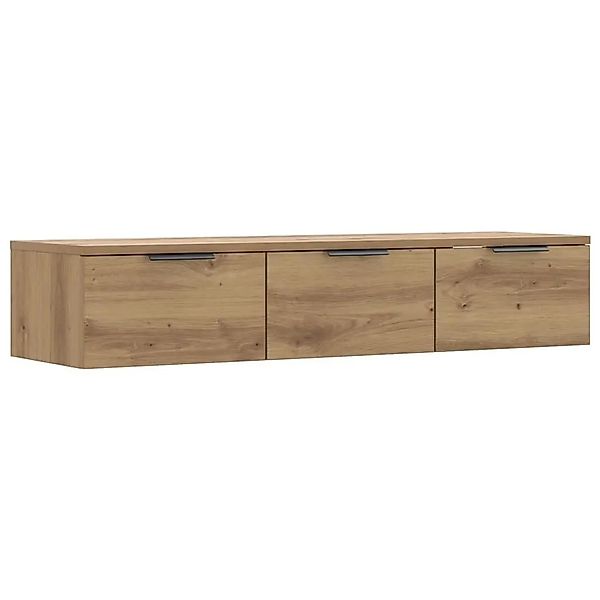 vidaXL Wandschrank Artisan-Eiche 102x30x20 cm Holzwerkstoff 856986 günstig online kaufen