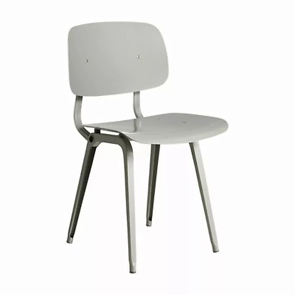 Stuhl Revolt plastikmaterial beige / Neuauflage 1950' - Hay - Beige günstig online kaufen