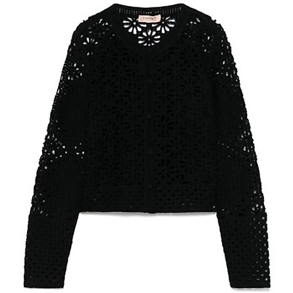 Twin Set  3/4 Jeans GIACCA IN MAGLIA CROCHET A FIORI Art. 251TT3200 günstig online kaufen