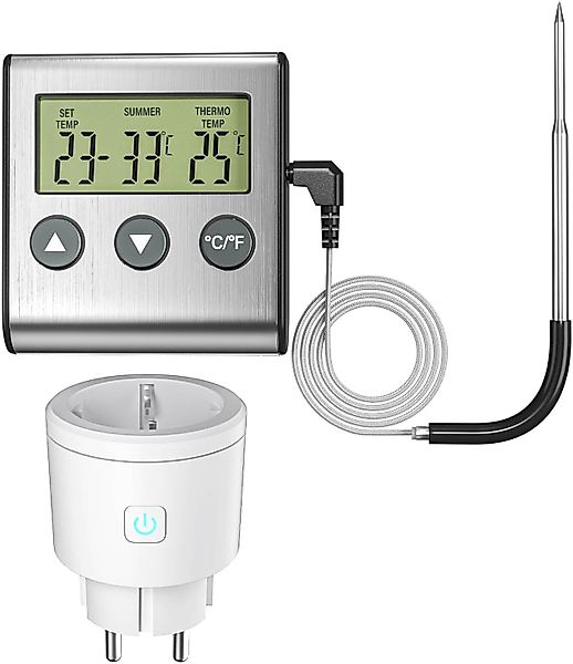 EXTSUD Steckdosen-Thermostat Thermostat Steckdose, magetischer digitaler günstig online kaufen