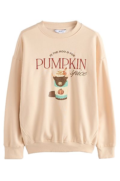 Next Sweater Relaxed Fit Sweatshirt, Hochlandrind günstig online kaufen