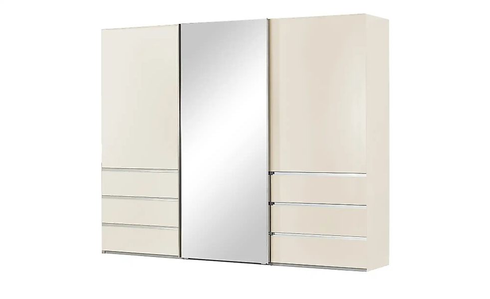 Schwebetürenschrank, 3-türig  Mitta ¦ creme ¦ Maße (cm): B: 300 H: 217 T: 6 günstig online kaufen