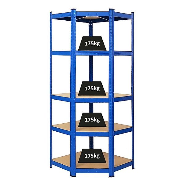 PROREGAL® Eckregal Eckregal Ragnar, HxBxT 180x70x40 günstig online kaufen