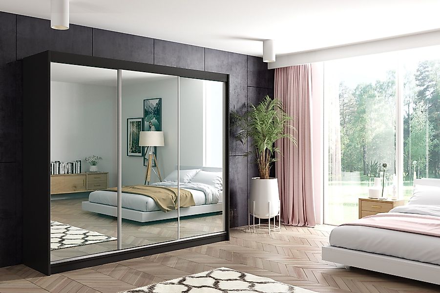 ALTDECOR Schiebetürenschrank DEBI (Kleiderschrank Garderobenschrank mit günstig online kaufen