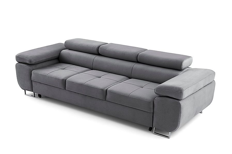 NEXT COLLECTION Sofa 3-SITZER WILD, verstellbaren Kopfstützen, mit Schalffu günstig online kaufen