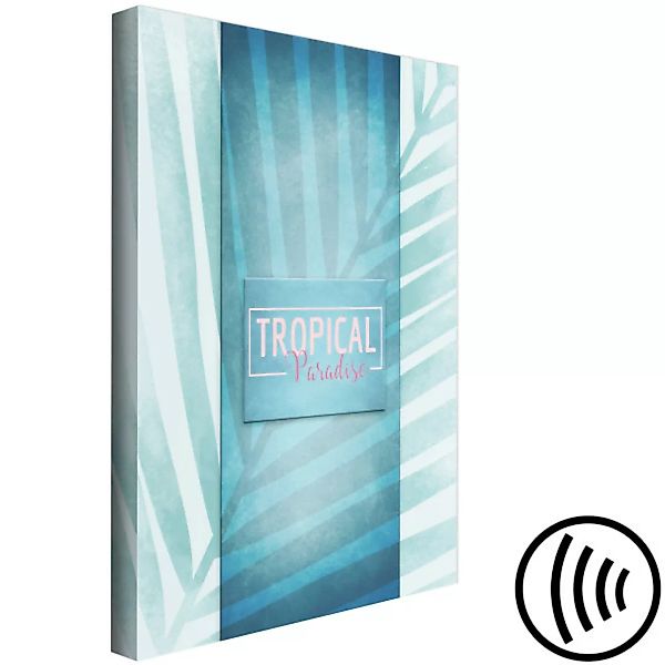 Leinwandbild Tropical Paradise (1 Part) Vertical XXL günstig online kaufen