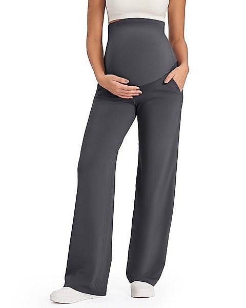 G4Free Umstandshose Damen Umstandshose Jogginghosen Slim Fit Yogahose Arbei günstig online kaufen