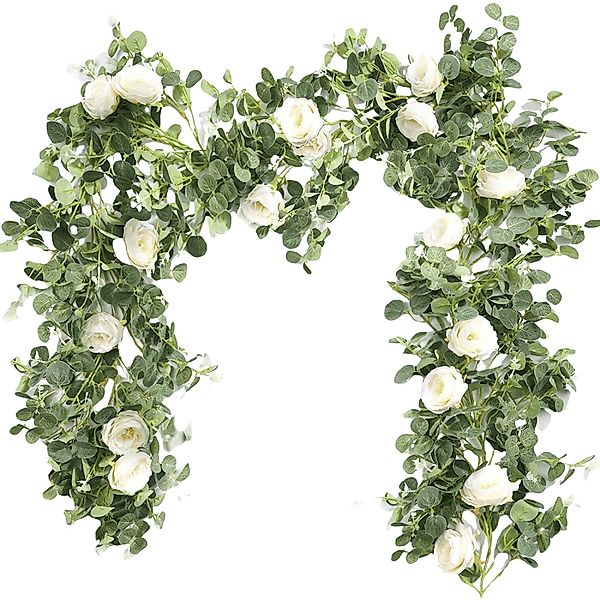 Kunstpflanze Dekorativer künstlicher Blumenstrauß mit flexiblen günstig online kaufen