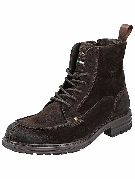 Pantofola d´Oro Schnürstiefelette "Pantofola dOro Stiefelette Veloursleder" günstig online kaufen