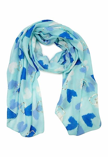 Harpa Modeschal "URA" mit schönem Herzen-Print günstig online kaufen