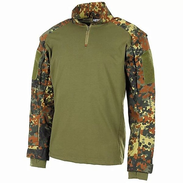 MFH Outdoorhemd US Tactical Hemd, langarm, flecktarn L günstig online kaufen