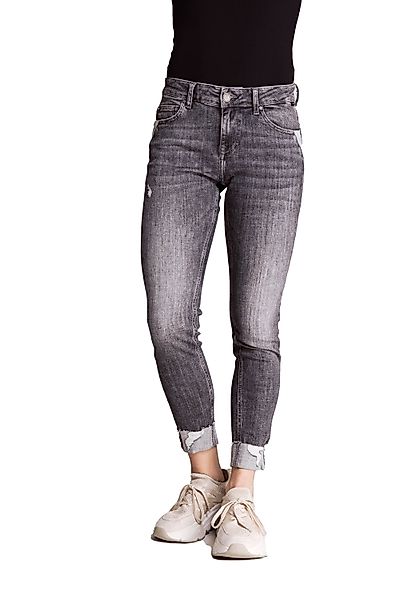 Zhrill 7/8-Jeans Skinny Jeans ZHNOVA Grau günstig online kaufen