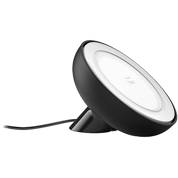 Philips Hue Tischleuchte White & Color Ambiance Bloom Schwarz 500,m günstig online kaufen