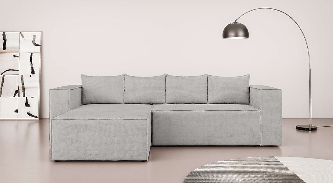 INOSIGN Ecksofa "LINCOLNVILLE mit Bettfunktion und Bettkasten, Maße B/H/T 2 günstig online kaufen