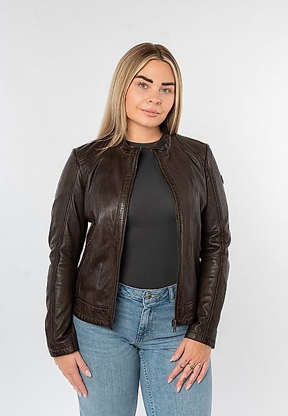 Mauritius Lederjacke MWYouvie mit Stehkragen günstig online kaufen
