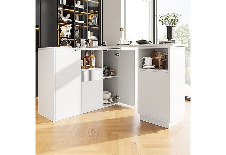 i@home Bartisch kücheninsel (2 in 1 Tisch(Hauptkörper 210 x 30 x 100.9 cm), günstig online kaufen