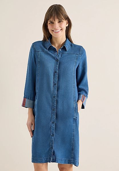 Cecil Jeanskleid Eingrifftaschen aus Lyocell günstig online kaufen