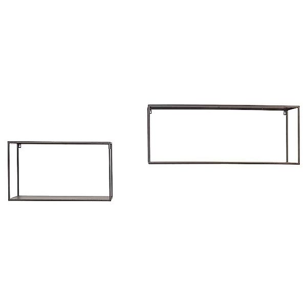 Metall Regale zur Wandmontage rechteckig (zweiteilig) günstig online kaufen