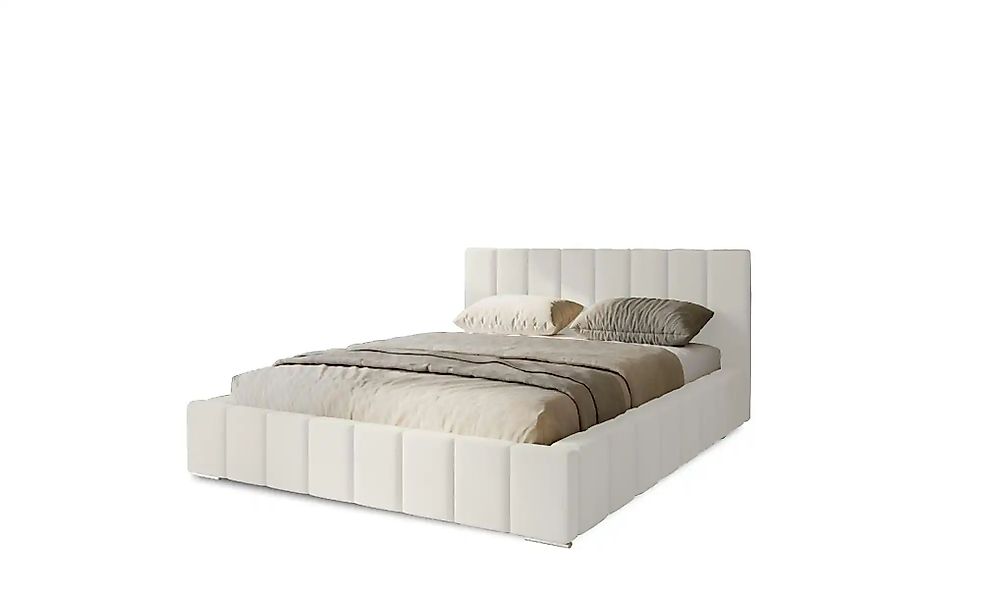 Polsterbett mit Stauraum Margate ¦ weiß ¦ Maße (cm): B: 135 H: 100 Betten > günstig online kaufen