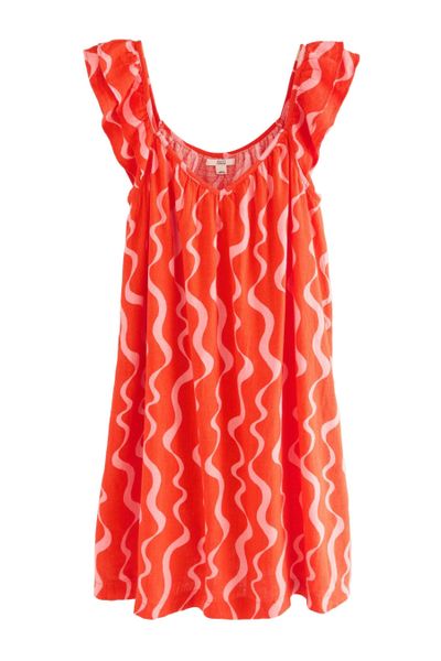 Next Minikleid Minikleid mit V-Ausschnitt und günstig online kaufen