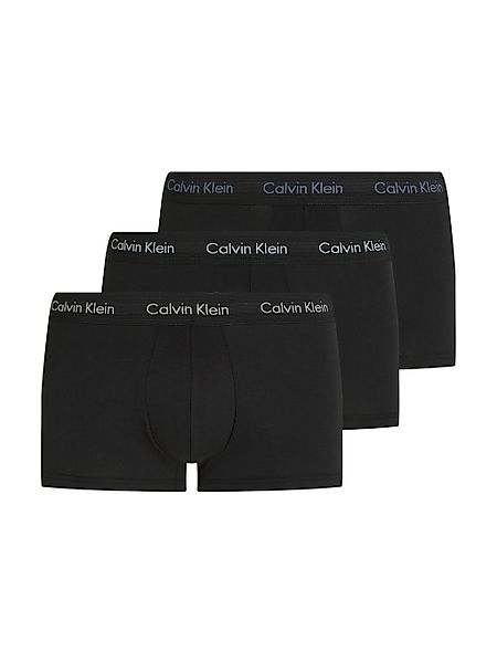 Calvin Klein 3-er Set Low Rise Trunks Schwarz günstig online kaufen