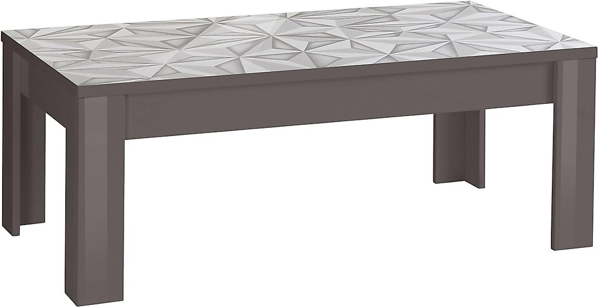 INOSIGN Couchtisch "Prima 122x65 cm, Wohnzimmertisch mit Winkelfuß", Sofati günstig online kaufen