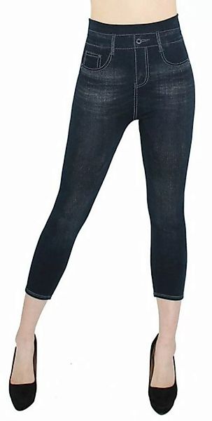 dy_mode 7/8-Jeggings Damen Capri Jeggings 7/8 Leggings Jeans Optik Sommer J günstig online kaufen