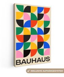 OneMillionCanvasses® Leinwandbild Bauhaus - Abstrakt - günstig online kaufen