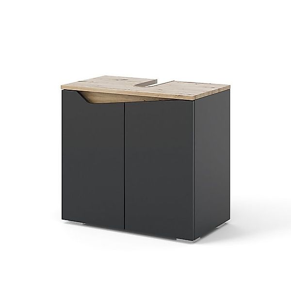 Vicco Waschbeckenunterschrank Marelle Anthrazit/Artisan-Eiche 60 x 58 cm mi günstig online kaufen