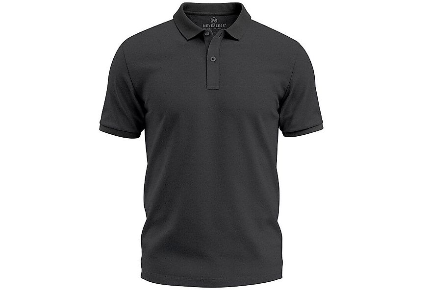 Neverless Poloshirt Herren Polo-Shirt Basicshirt mit Polokragen und Knopfle günstig online kaufen