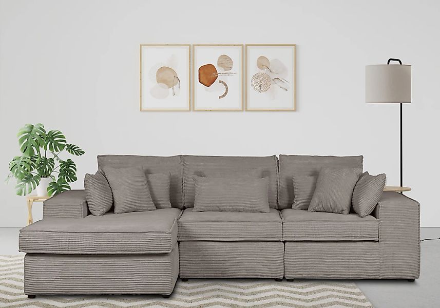 OTTO home Ecksofa "Enid L-Form" 3 Teile, bestehend aus Modulen, in vielen B günstig online kaufen