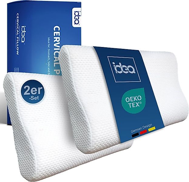 Esun Nackenstützkissen Kopfkissen Memory Foam Kissen, günstig online kaufen