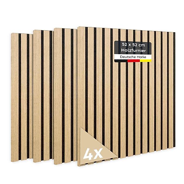 JELLE & JACOB Wandpaneel Akustikpaneele Holz günstig online kaufen