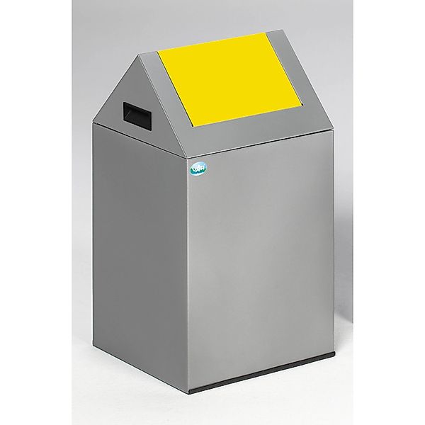 PROREGAL Selbstlöschender Wertstoffsammler Spitz Mit Einwurfklappe 43 Liter günstig online kaufen