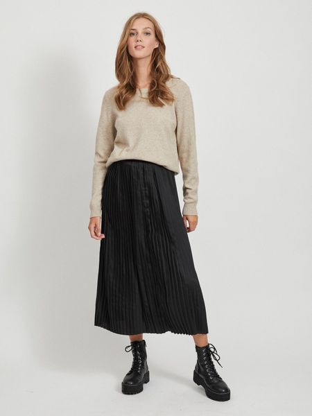 Vila Strickpullover VIRIL O-NECK L/S KNIT günstig online kaufen