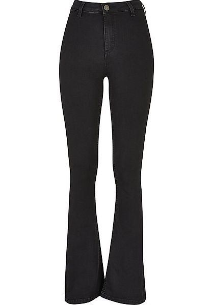 URBAN CLASSICS Stoffhose Urban Classics Damen Ladies Super Stretch Bootcut günstig online kaufen