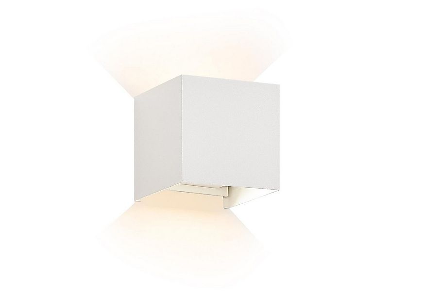 Nettlife LED Wandleuchte LED Wandleuchten Aussen Warmweiß Wandlampe, Außen, günstig online kaufen