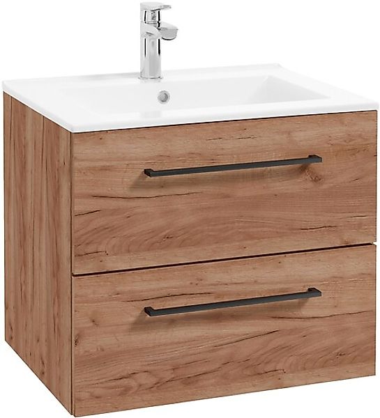 welltime Waschtisch »Palermo« Set, Badmöbel inkl. Waschbecken, Breite 60cm günstig online kaufen