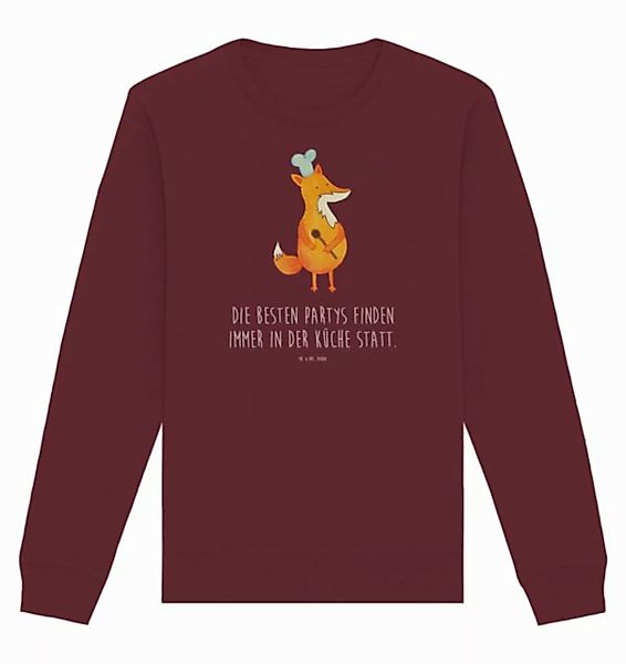 Mr. & Mrs. Panda Longpullover Fuchs Koch Größe XXL - Burgundy - Geschenk, A günstig online kaufen