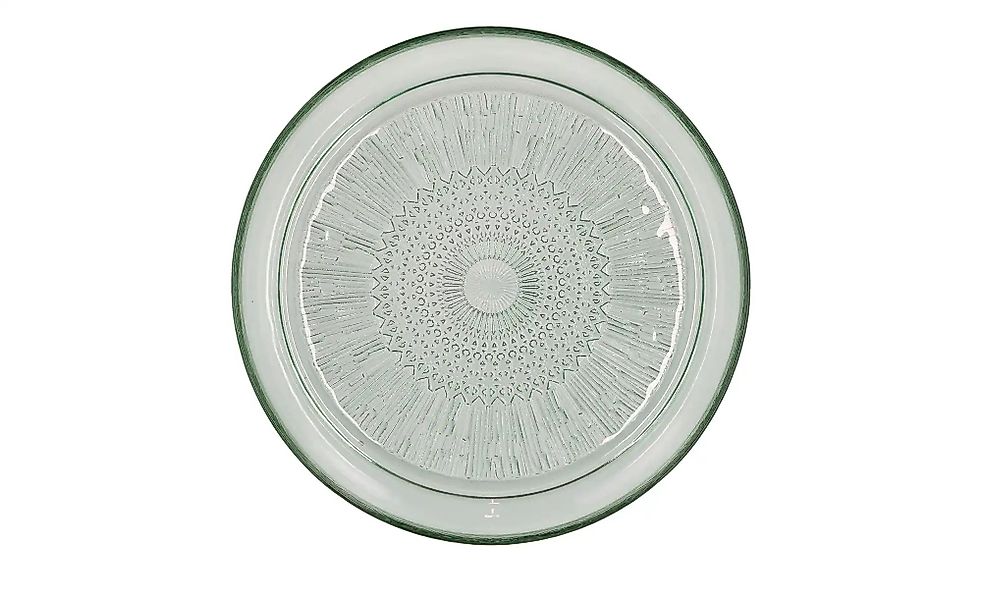 Bitz Speiseteller  Kusintha ¦ grün ¦ Glas ¦ Maße (cm): H: 2,2  Ø: 25 Geschi günstig online kaufen