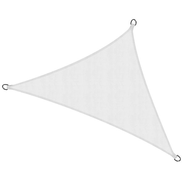 Sol Royal SolVision PS9 Sonnensegel 420x420x600cm dreieckig Weiß PE günstig online kaufen