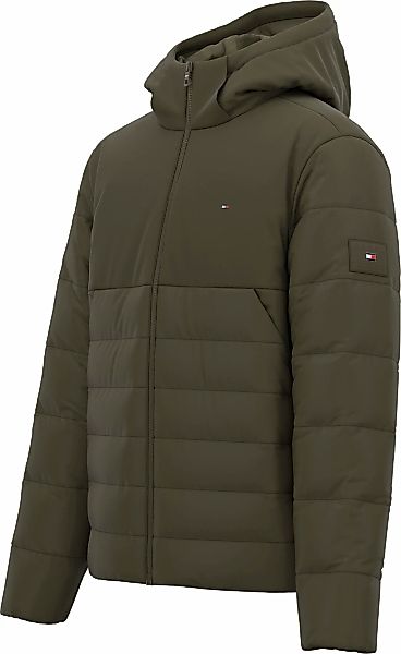 Tommy Hilfiger Steppjacke "CL MIXED MEDIA HOODED JACKET", mit Kapuze günstig online kaufen